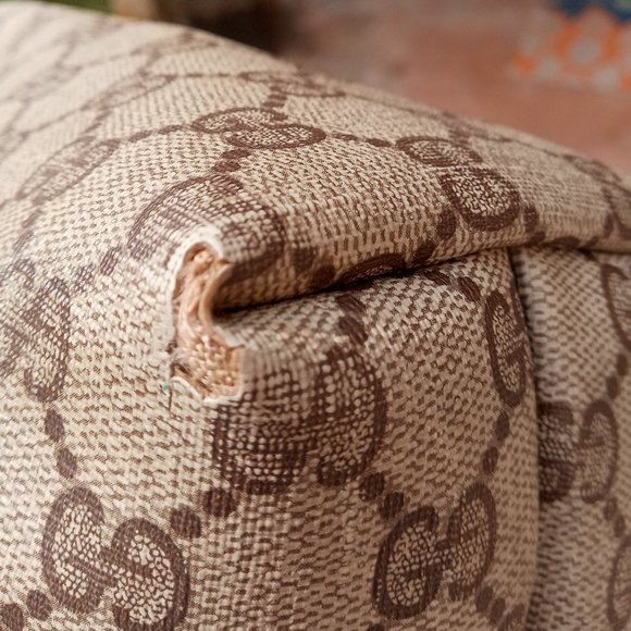 SALE! Vintage Gucci Sherry Line Guccissima Monogram Leather Tote Shoulder Bag - Picture 16 of 16